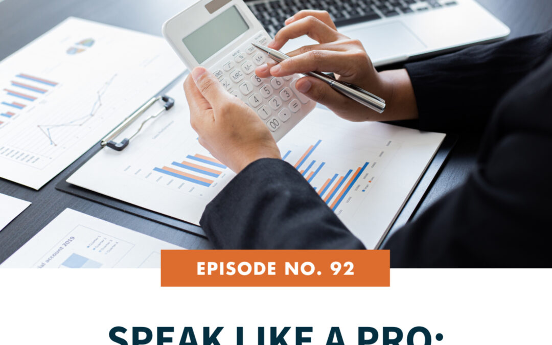92. Speak Like a Pro: Accounting